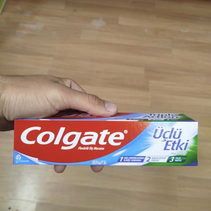 خمیر دندان 3 کاره روزانه Colgate حجم ۱۰۰ میل