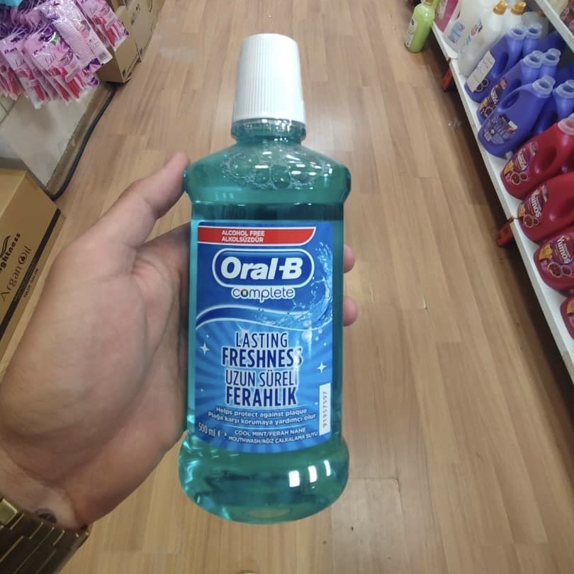 دهانشویه اورال بی مدل LASTING FRESHNESS حجم 500 میلی‌لیتر