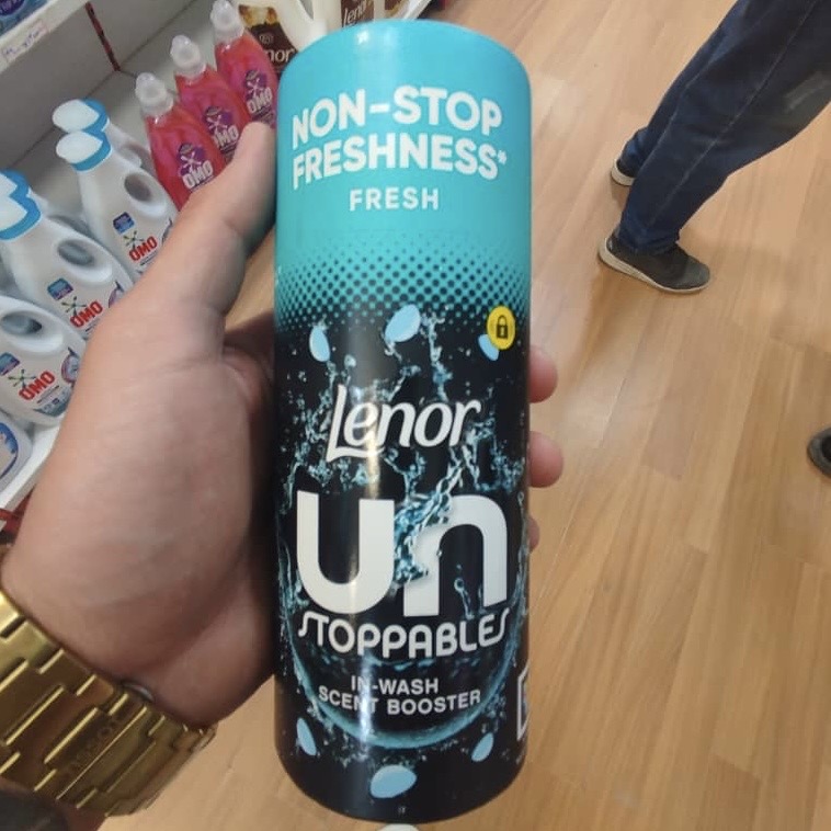 خوشبو کننده لباس لنور Lenor رایحه خنک مدل 155g Fresh