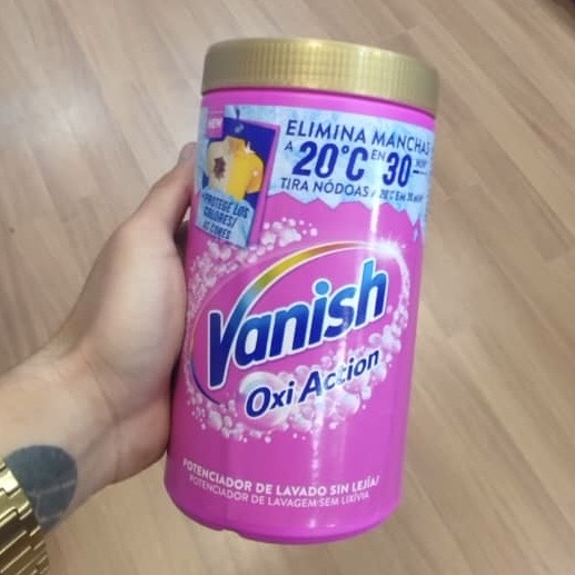 پودر لکه بر لباس ونیش مدل اروپایی Oxi Action حجم 1/45kg