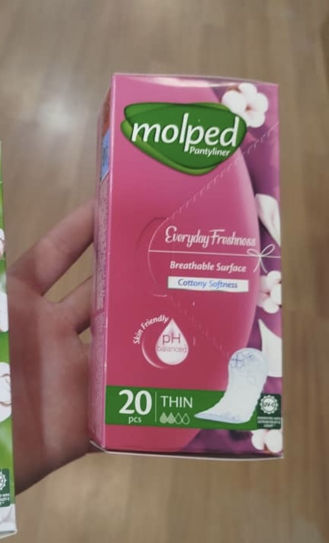 پد روزانه مولپد مدل Fresh بسته بندی 20 عددی