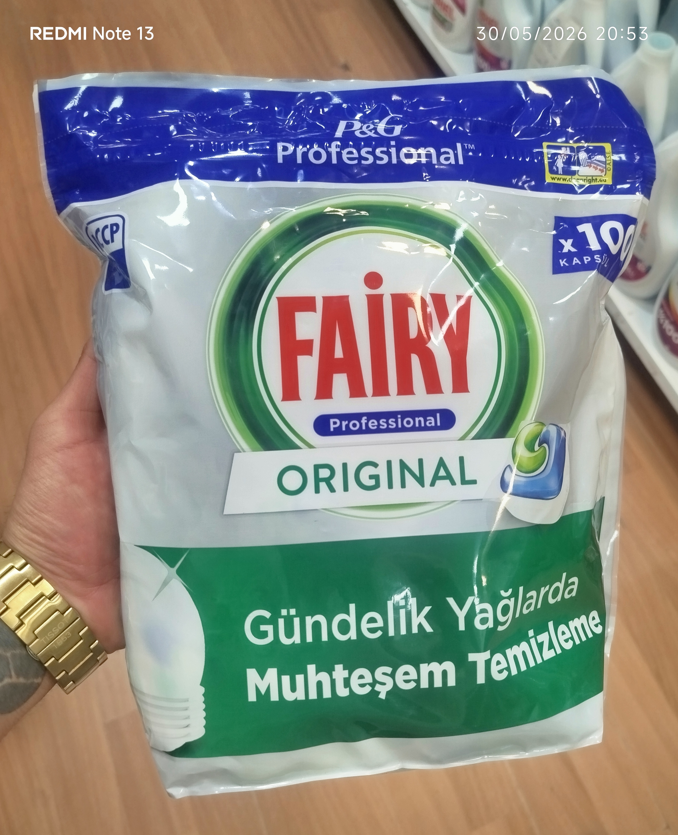قرص ظرفشویی فیری Fairy مدل Original بسته 100 عددی